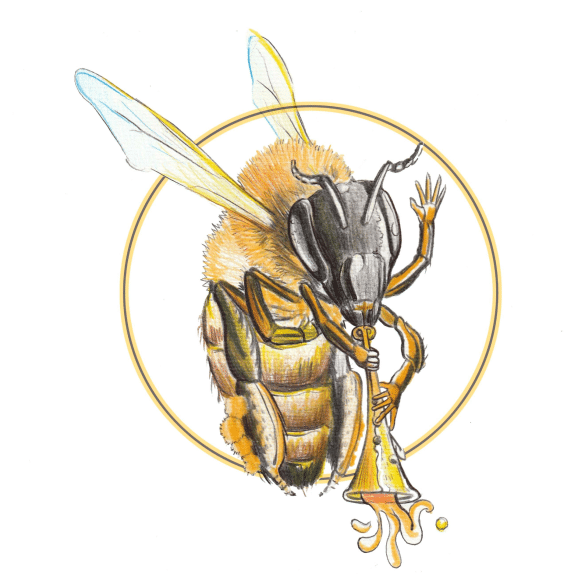 Logo La Miélodie d'abeilles