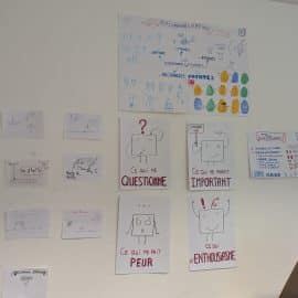 En février, Emilie et Lhéna du REEA se sont formées à la facilitation graphique pour enrichir les échanges et productions du réseau.