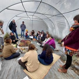 Dans le cadre du projet Un réseau d’éducation à l’agriculture et à l’alimentation dans le Puy-de-Dôme, une formation proposée les 14 et 15 octobre a réuni une dizaine de productrices et éducateurs à l’environnement pour apprendre à mettre en place des animations pédagogiques autour de l’agriculture et de l’alimentation pour des publics scolaires.