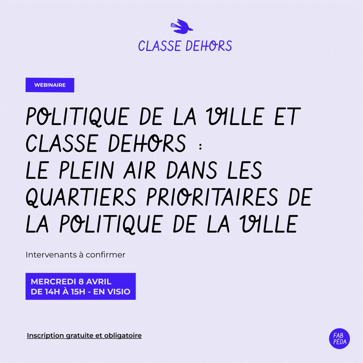 Comment développer les pratiques de classe dehors dans les quartiers ...