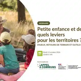 Le 13 octobre 2026, le REEA invite les élu·es et décideurs à un webinaire dédié à un enjeu encore trop peu investi des politiques petite enfance : la pratique du dehors avec les tout-petits.