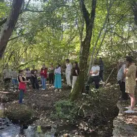 Le mardi 6 octobre, le Domaine de La Planche à Viscomtat (63) a accueilli une étape des Rendez-vous du PREN, consacrée à l'éducation par la nature sur le territoire Auvergnat.